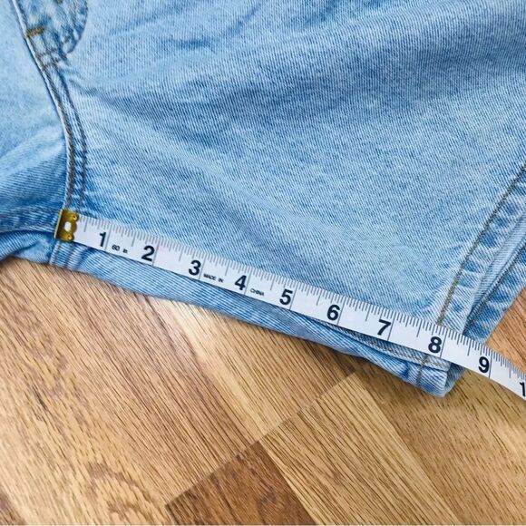 Vintage 90s LEVIS 550 Bermuda Orange Tab Jean Shorts Relaxed Fit 80s Size 31 - Picture 12 of 12